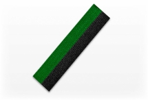Medaljband grön/svart