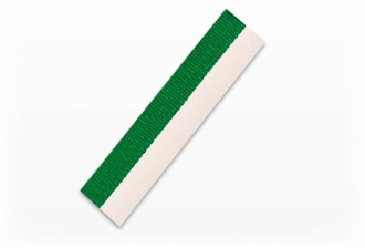 Medaljband grön/vit