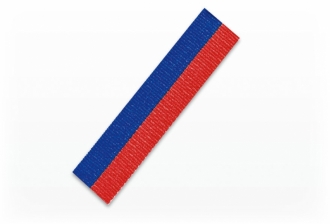 Medaljband blå/röd